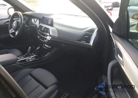 2021 BMW X3 Sdrive30I z USA, uszkodzony, nr VIN 5UXTY3C03M9G63309